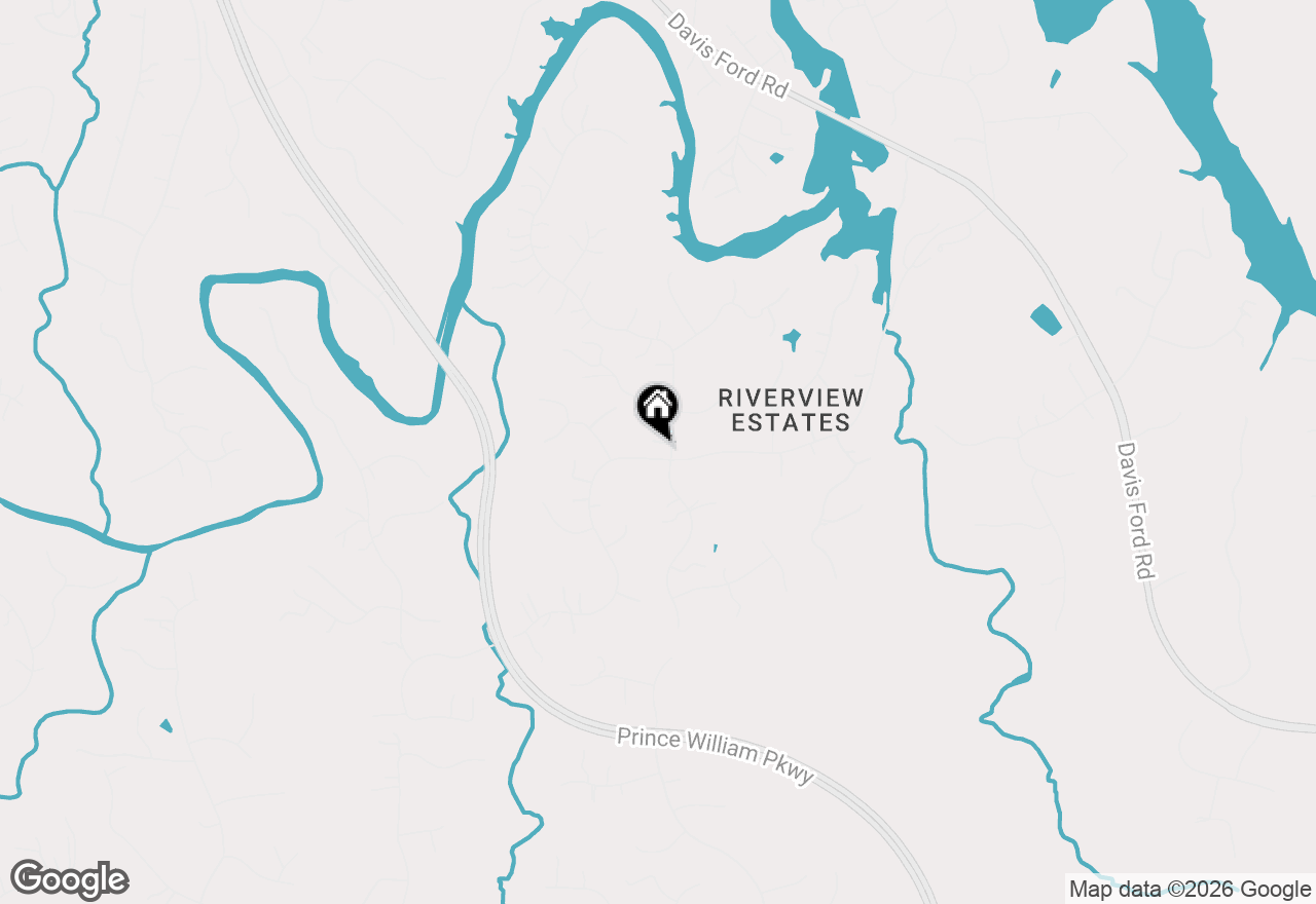 Map of 6134 River Forest Drive, Manassas, VA 20112