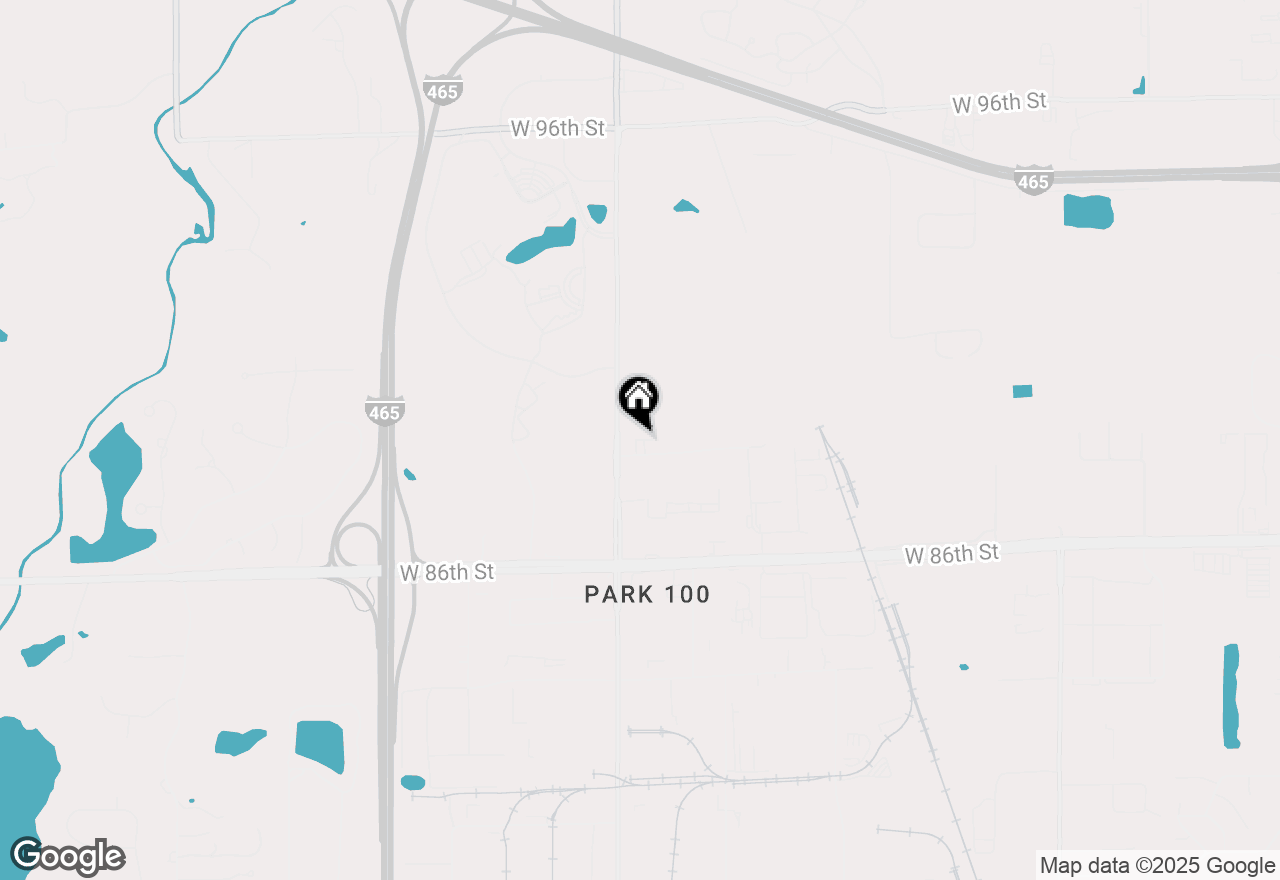 Map of 5550 Rock Hampton Court, Indianapolis, IN 46268