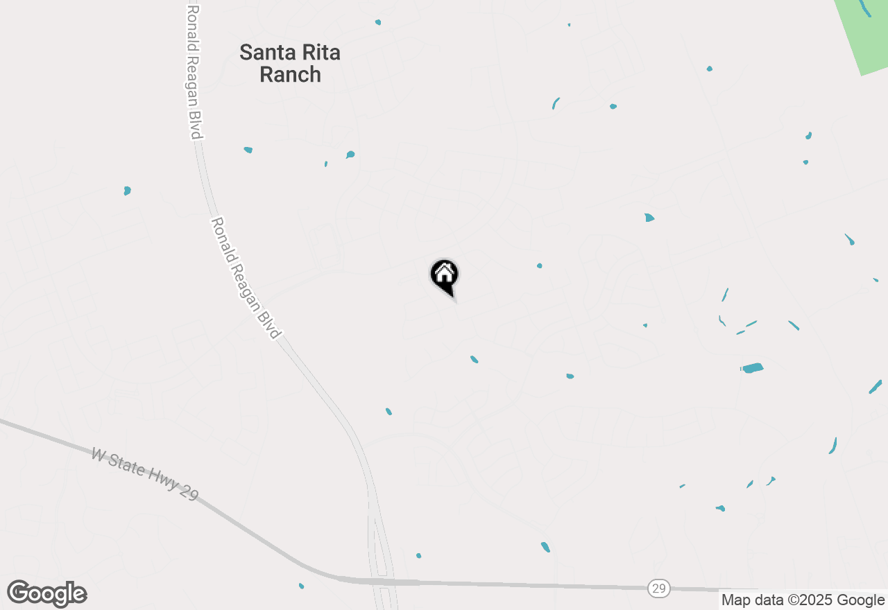 Map of 209 Banyon Dr, Liberty Hill, TX 78642