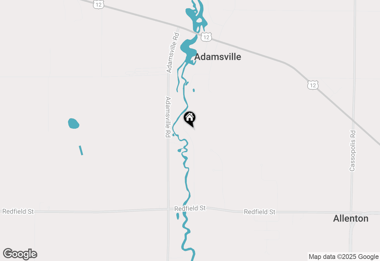 Map of 70445 Sunrise Drive, Edwardsburg, MI 49112