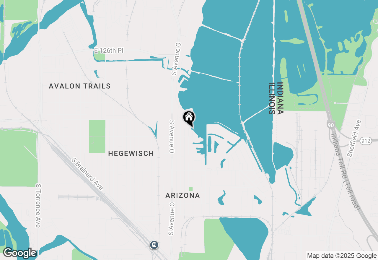 Map of 9651 S Avenue N, Chicago, IL 60617