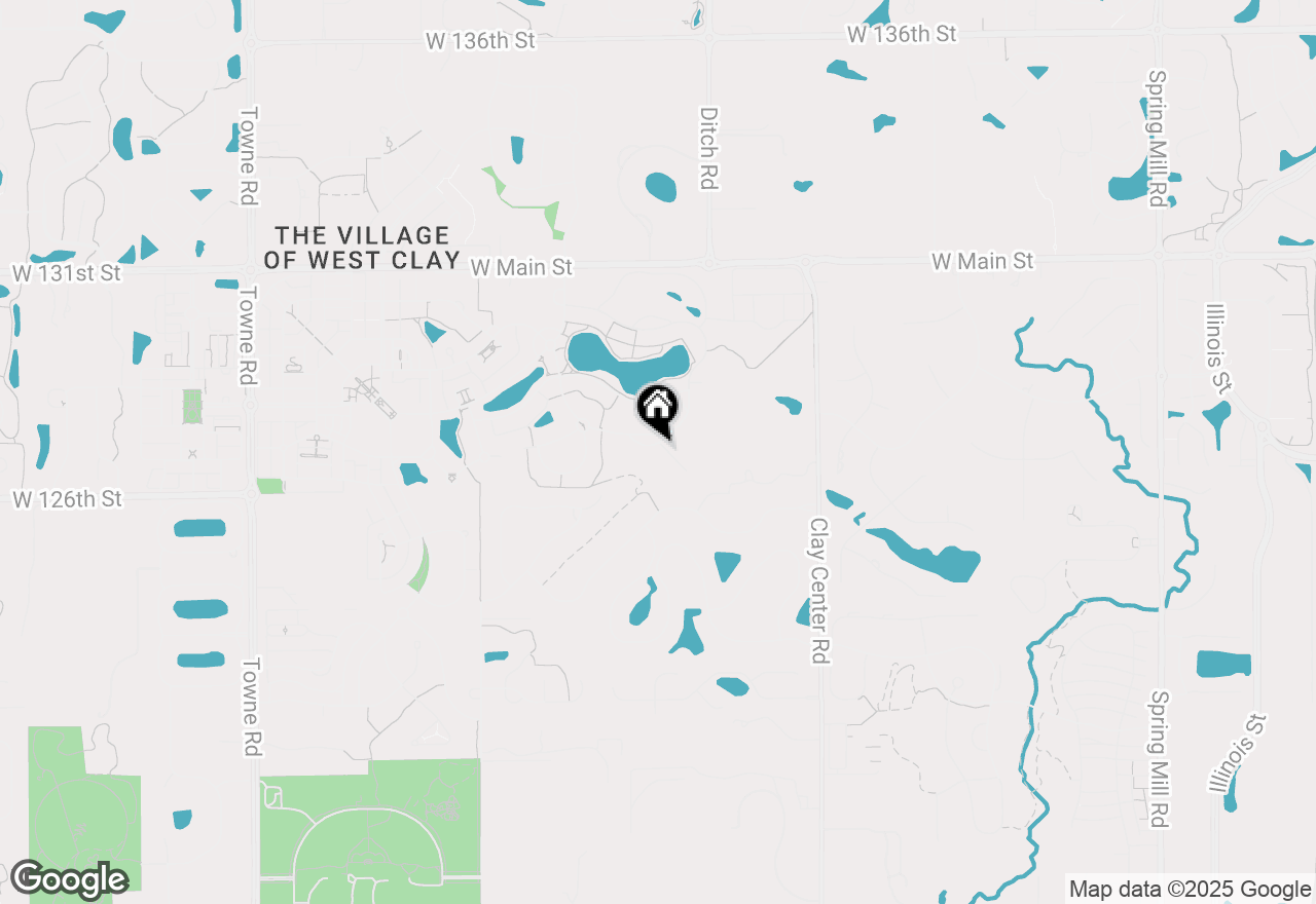 Map of 1809 Milford Street, Carmel, IN 46032