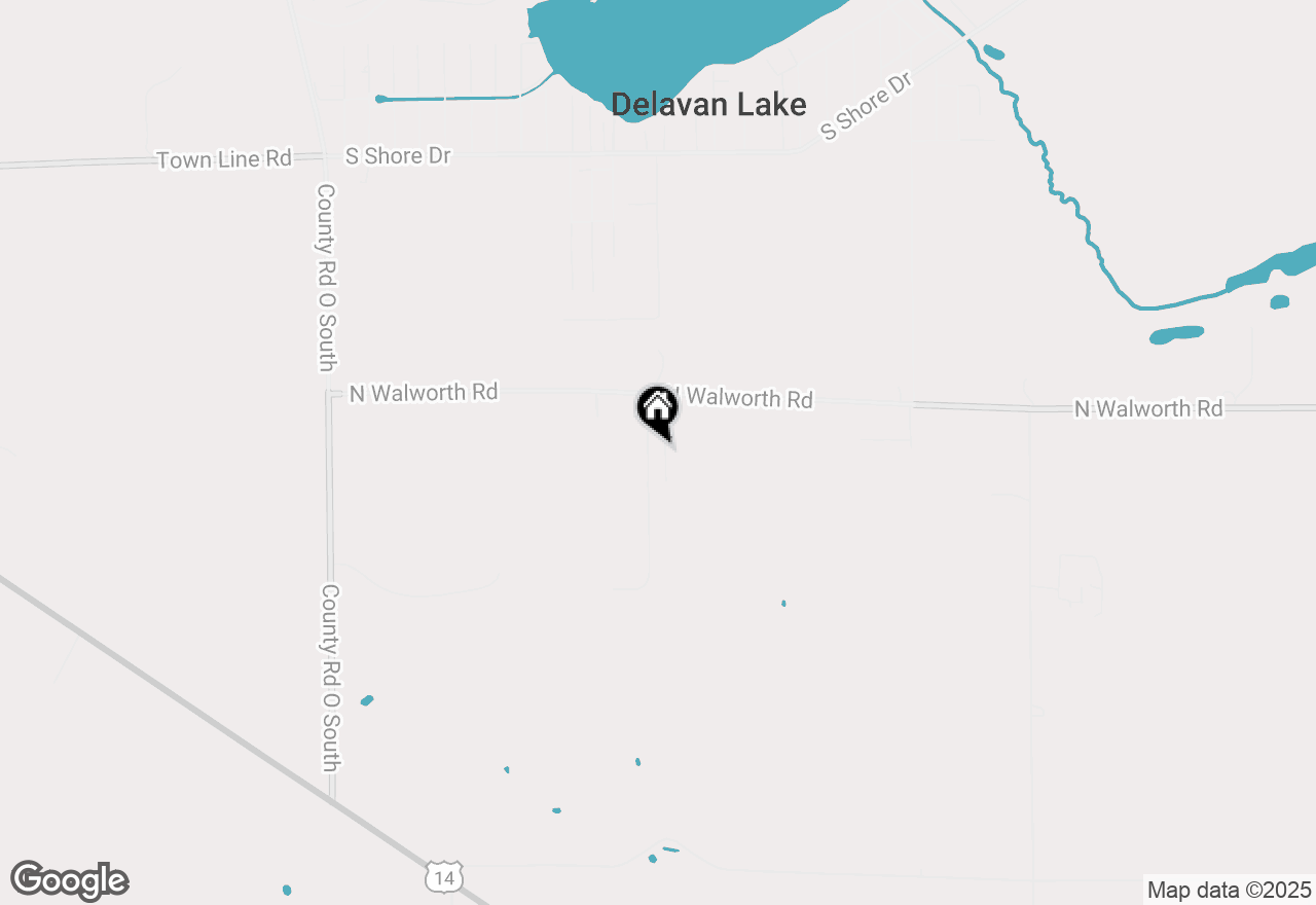 Map of W6815 N Walworth Rd, Walworth, WI 53184