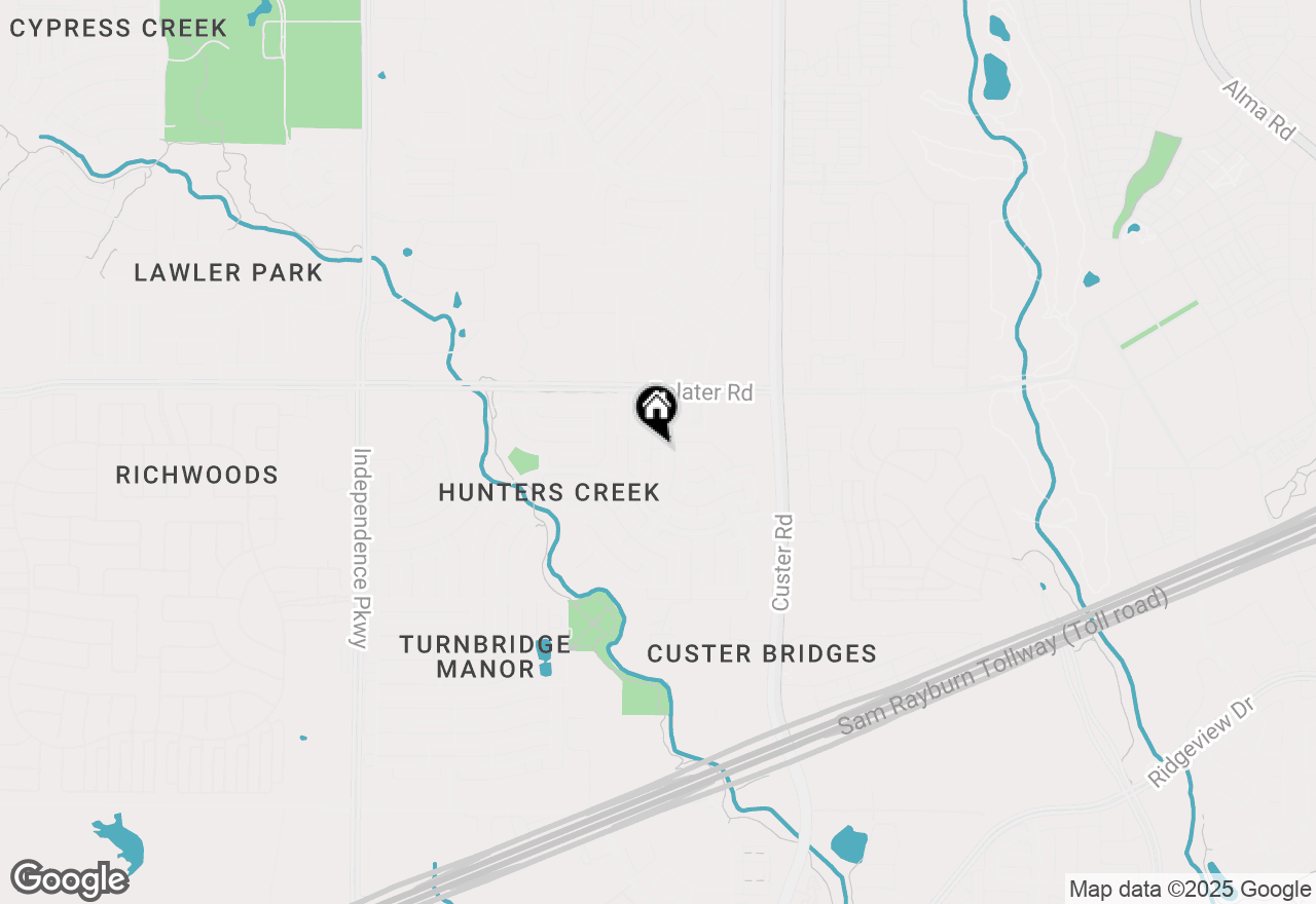 Map of 6913 Single Creek Trail, Frisco, TX 75035
