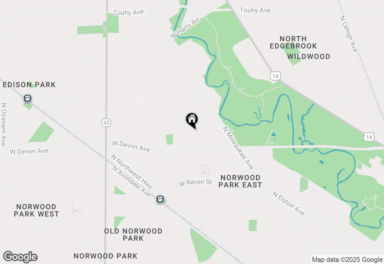 Map of 6655 W Imlay Street, Chicago, IL 60631