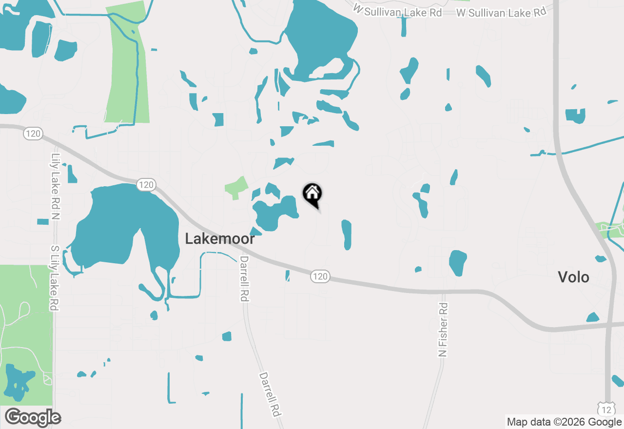 Map of 32018 Savannah Drive, Lakemoor, IL 60051