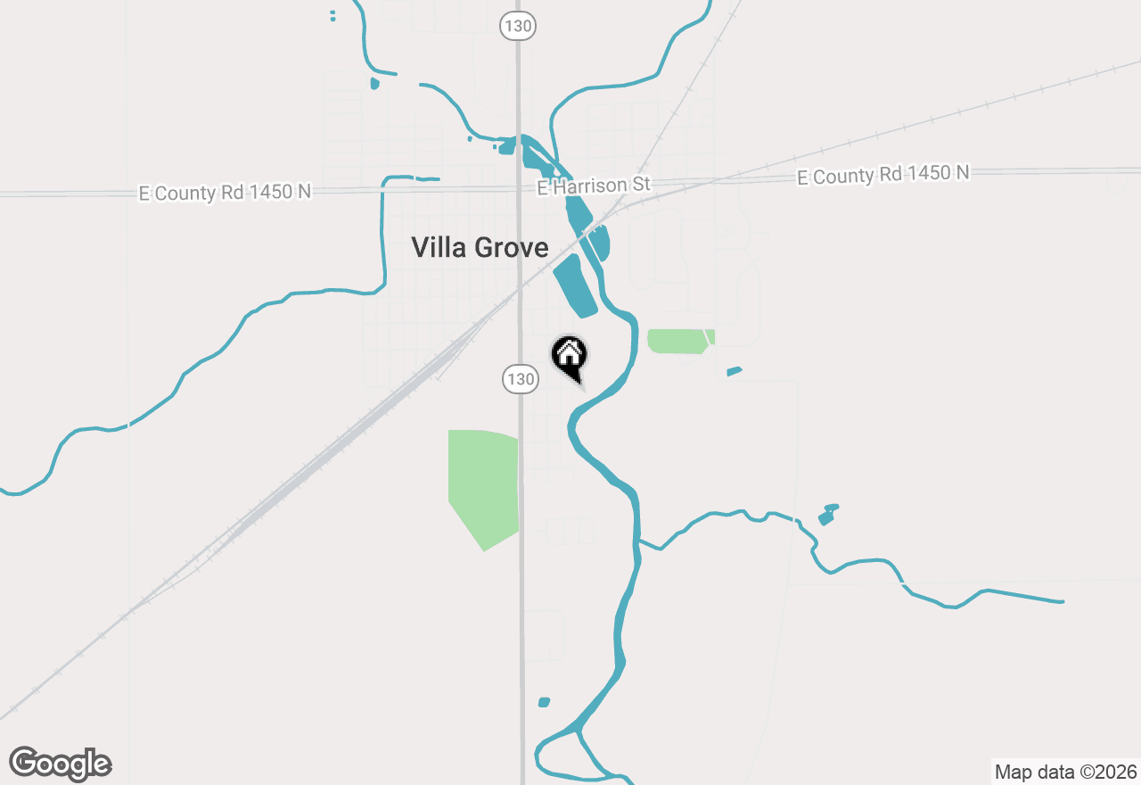 Map of 602 S Elm Street, Villa Grove, IL 61956