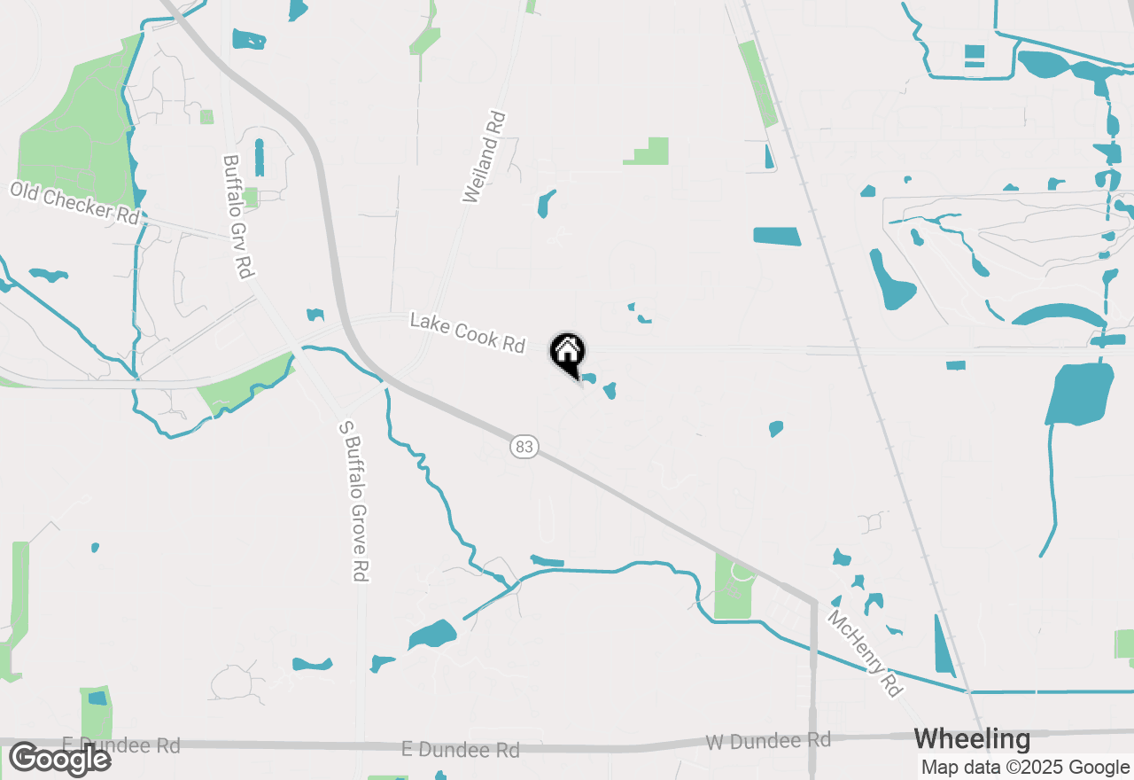 Map of 635 Gray Court #635, Wheeling, IL 60090