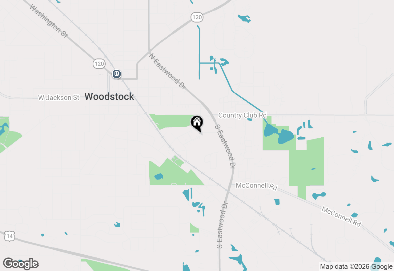 Map of 729 Brink Street, Woodstock, IL 60098
