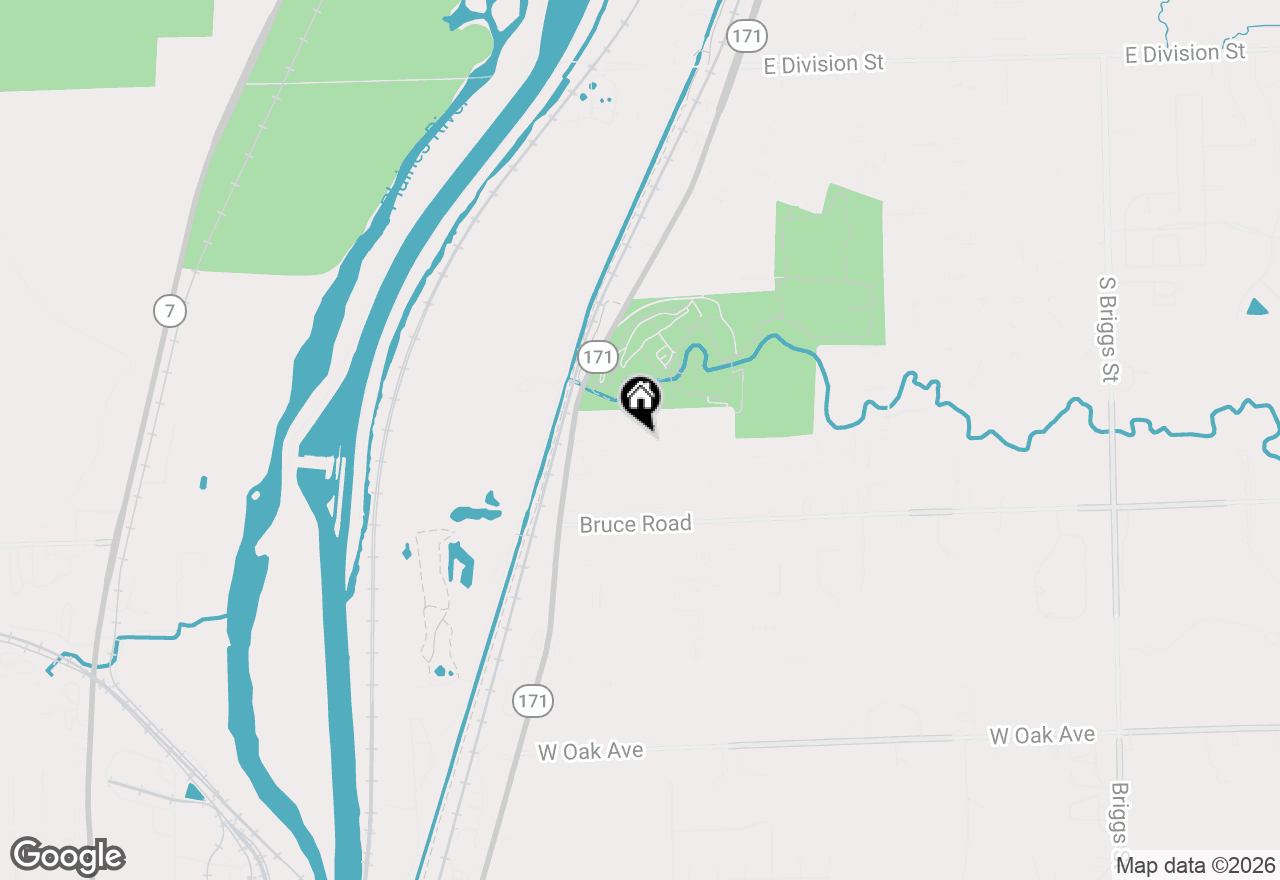 Map of 218 Hughes Avenue, Lockport, IL 60441