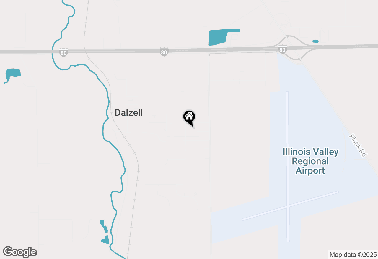 Map of 132 Saunders Street, Dalzell, IL 61320