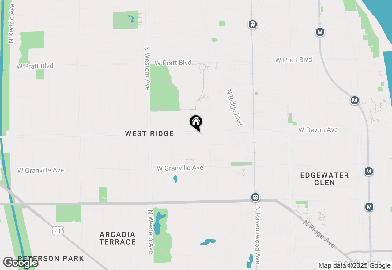 Map of 2123 W Devon Avenue, Chicago, IL 60659