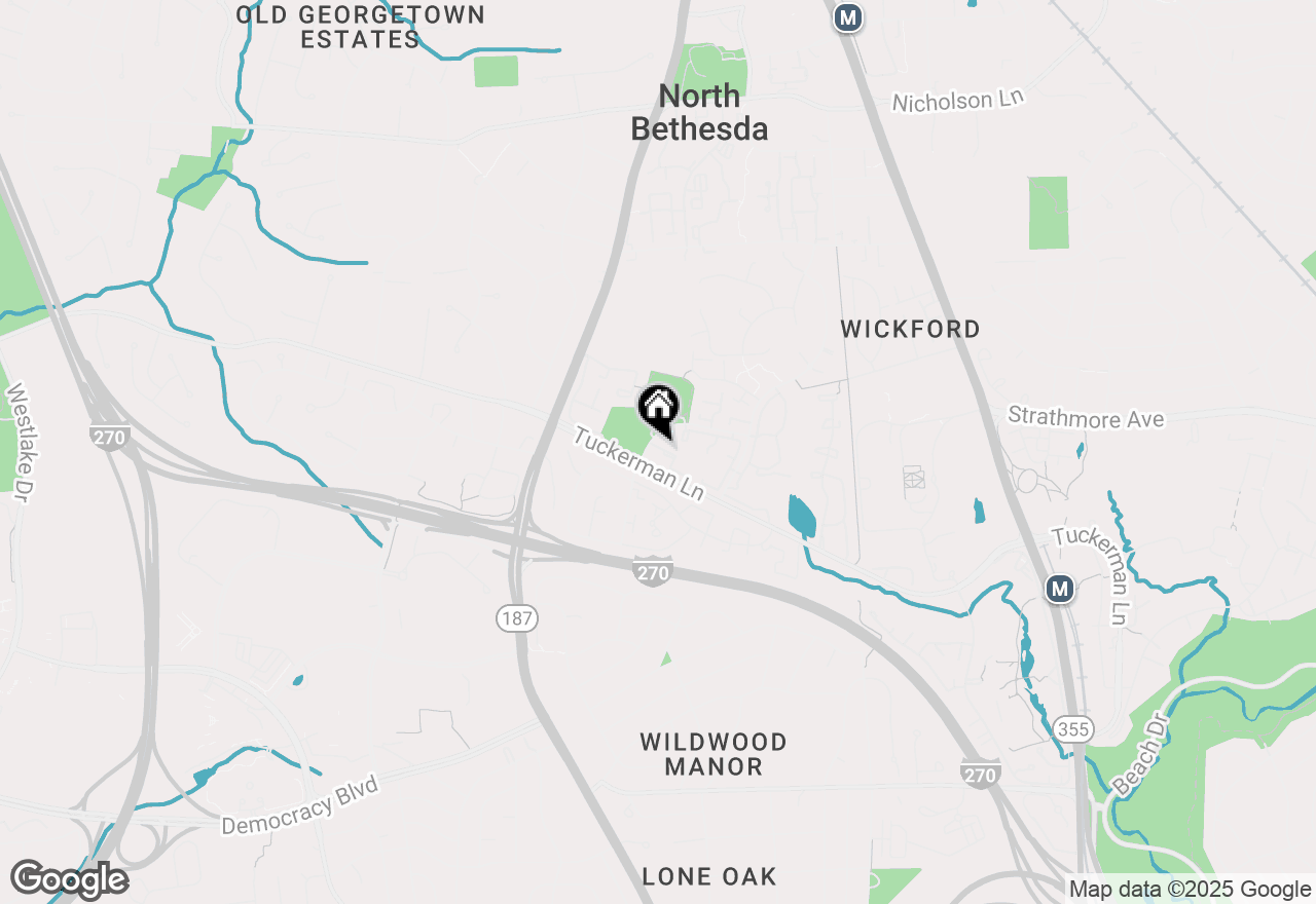 Map of 5909 Barbados Place #103, North Bethesda, MD 20852