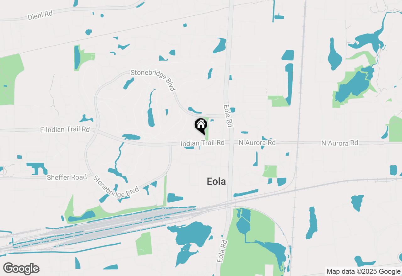 Map of 2987 Norwalk Court, Aurora, IL 60502