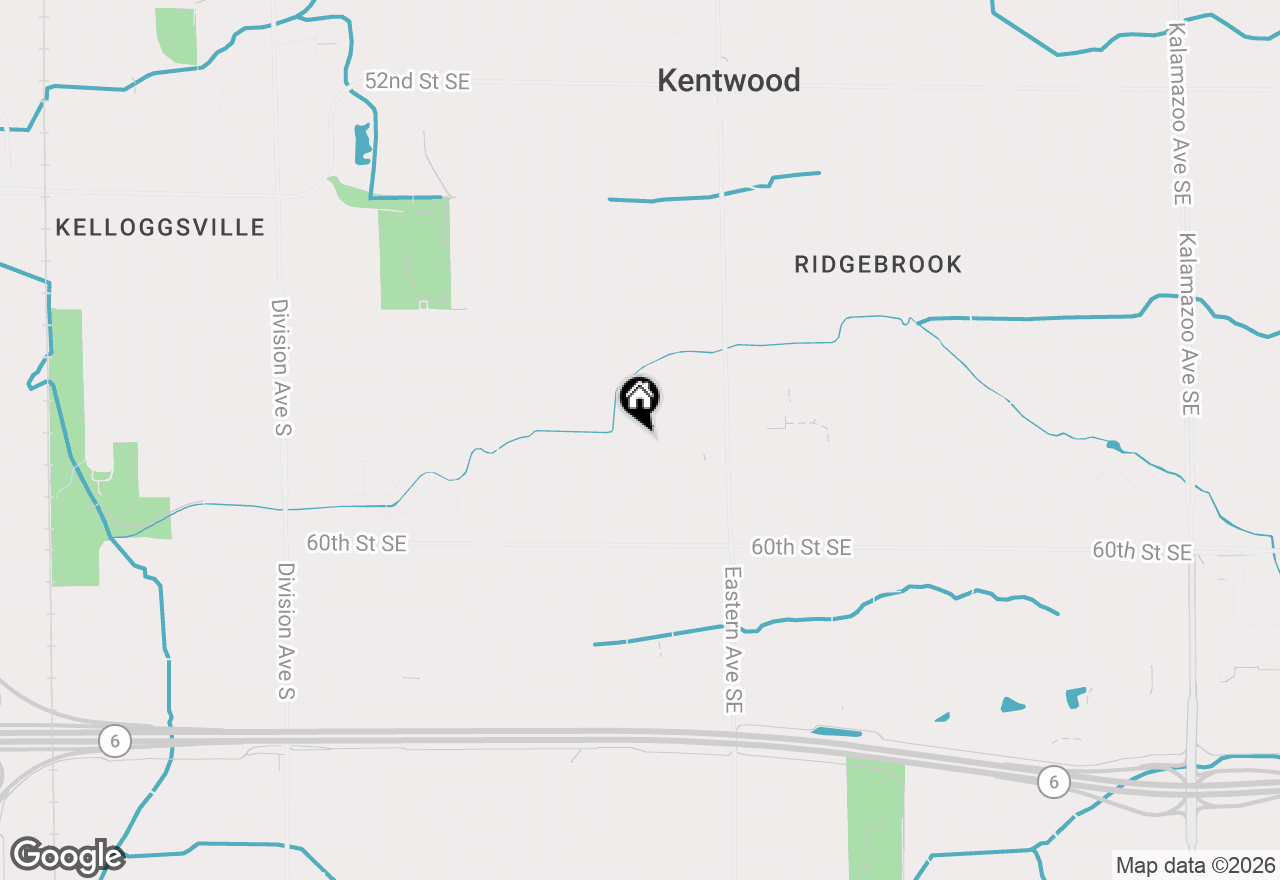 Map of 5786 Leisure South Drive Se #193, Kentwood, MI 49548