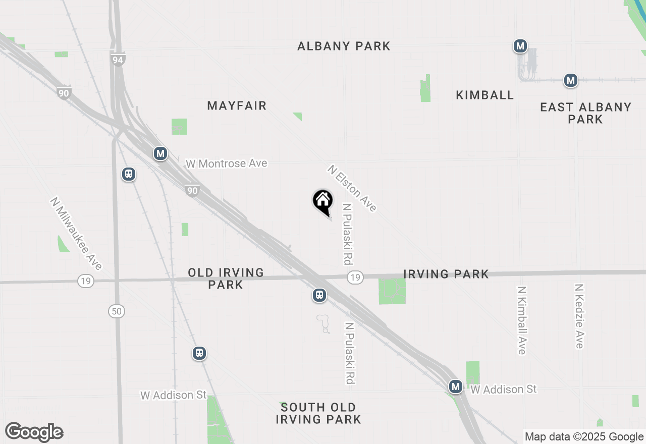 Map of 4117 W Berteau Avenue #204, Chicago, IL 60641