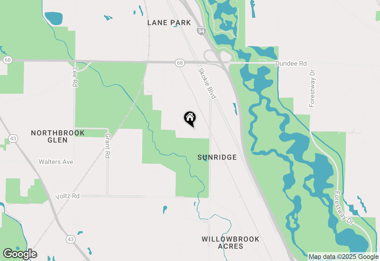 Map of 1120 Midway, Northbrook, IL 60062