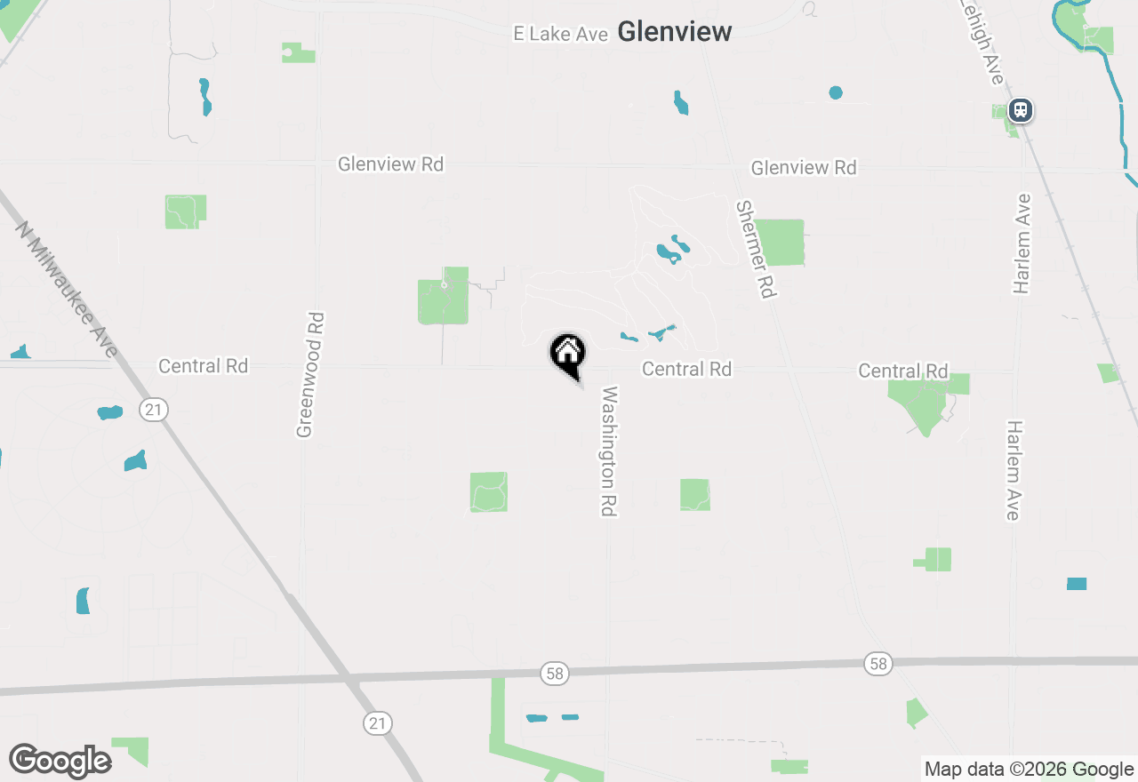 Map of 2757 Karen Lane, Glenview, IL 60025