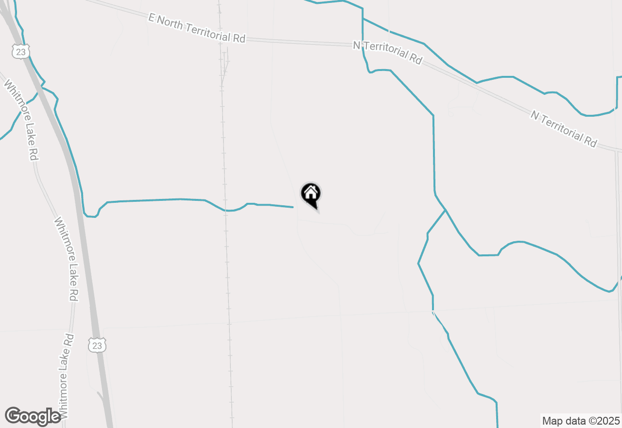 Map of 2009 Nollar Bend Road, Whitmore Lake, MI 48189