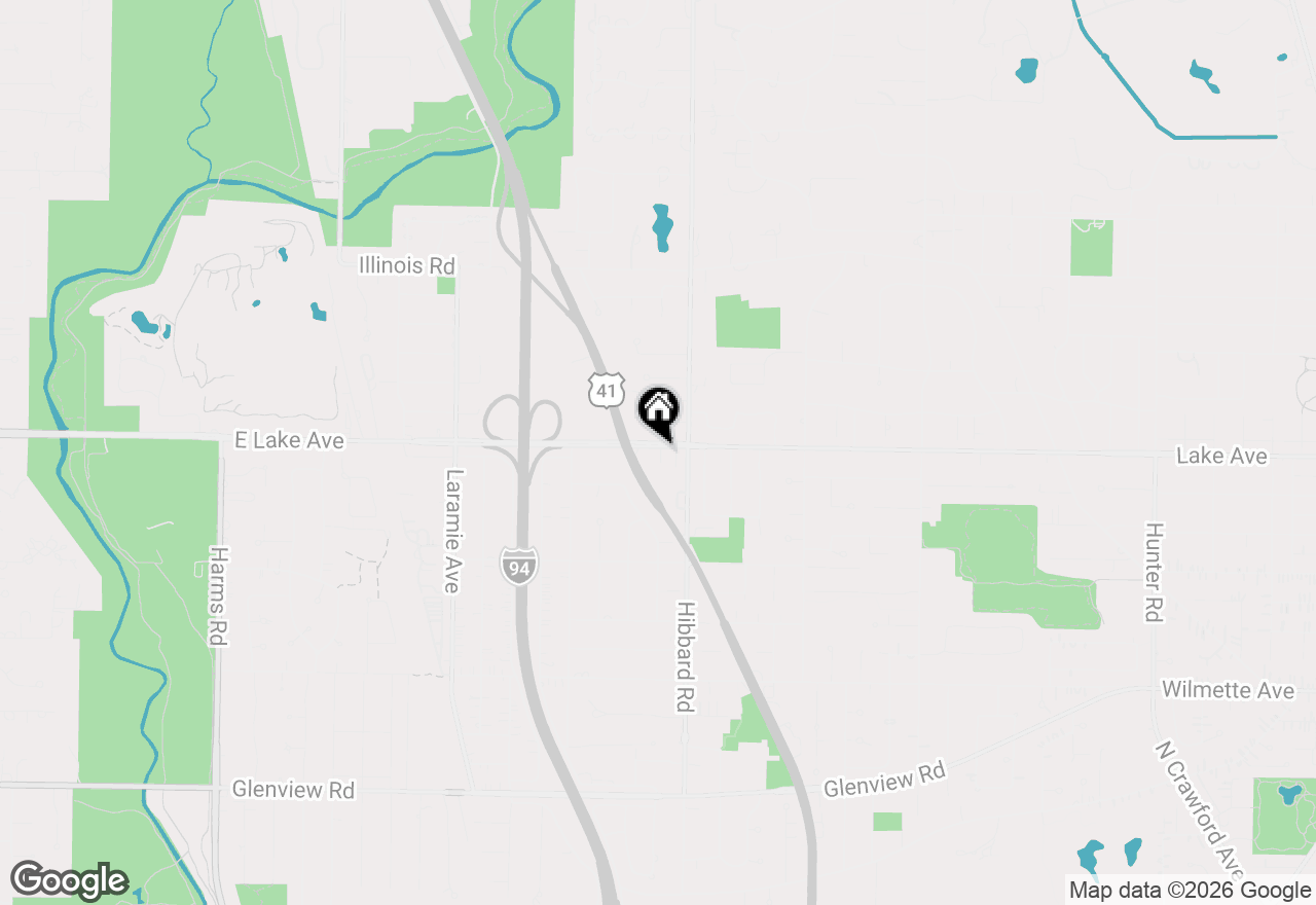 Map of 3121 Lake Avenue #3121, Wilmette, IL 60091