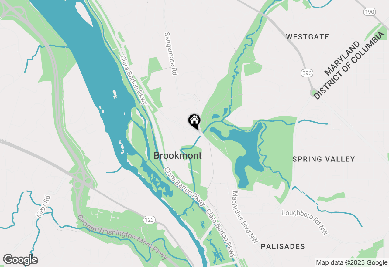 Map of 5819 Madaket Road, Bethesda, MD 20816