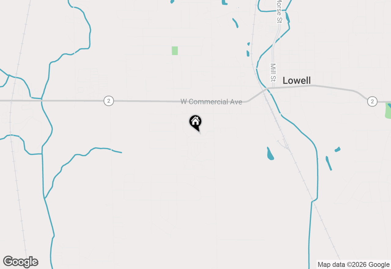 Map of 322 Valley Court, Lowell, IN 46356