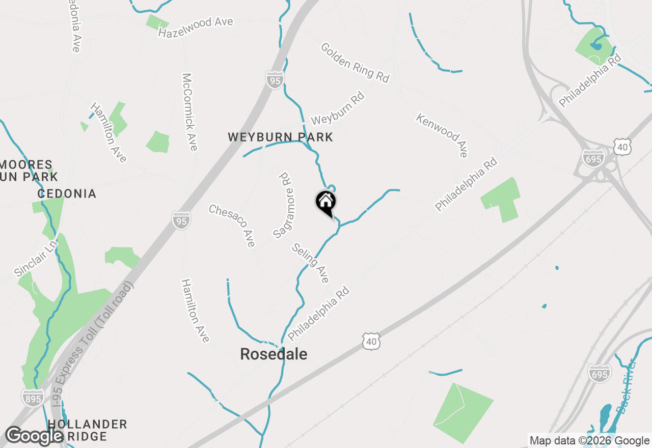 Map of 1506 Neighbors Avenue, Baltimore, MD 21237