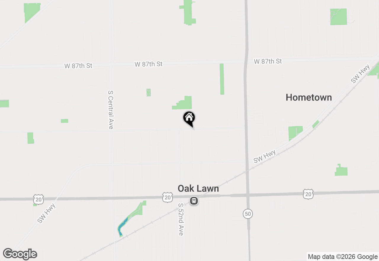 Map of 9101 Tulley Avenue, Oak Lawn, IL 60453