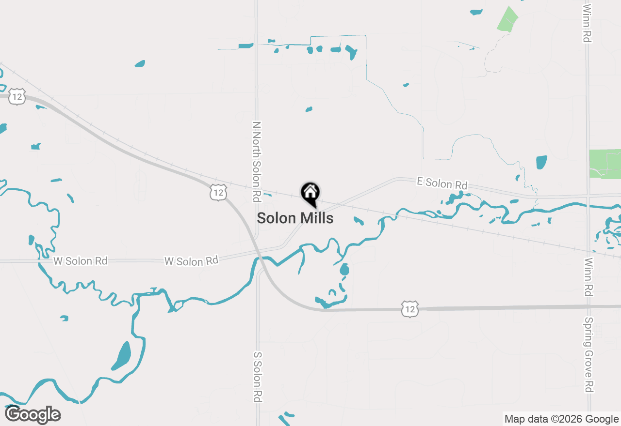 Map of 3848 E Solon Road, Richmond, IL 60071