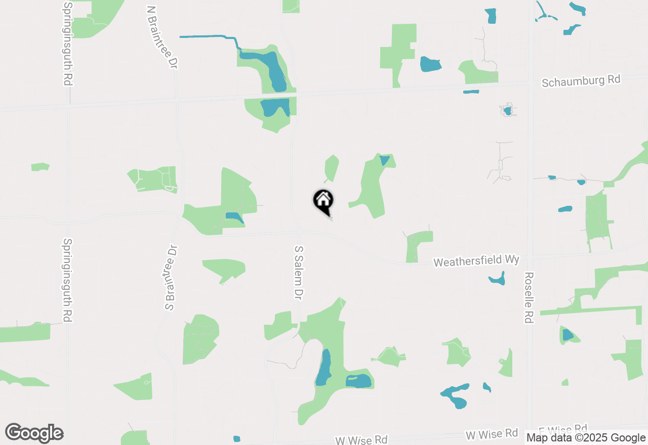 Map of 416 Courtland Court, Schaumburg, IL 60193