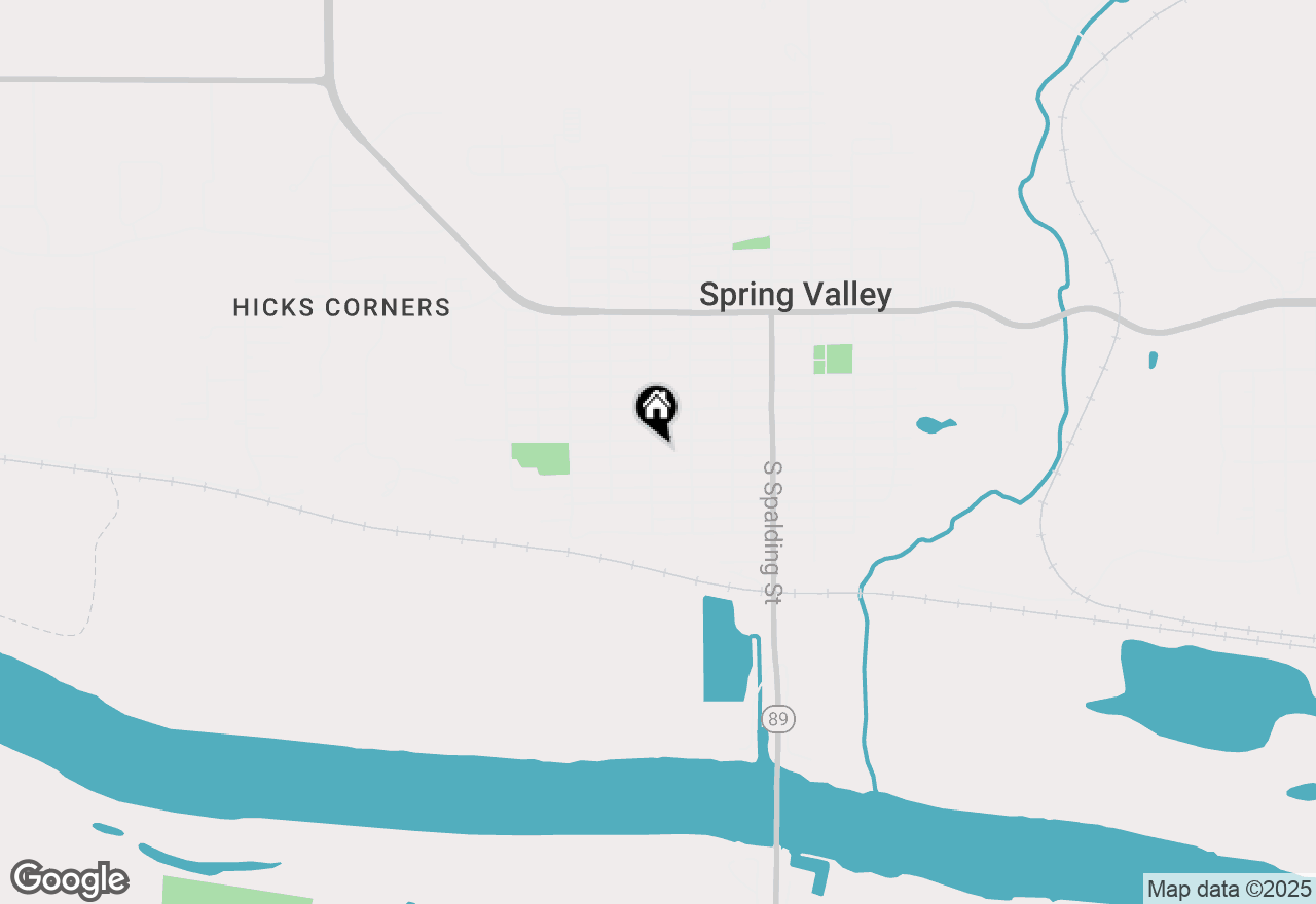 Map of 329 W Devlin Street, Spring Valley, IL 61362