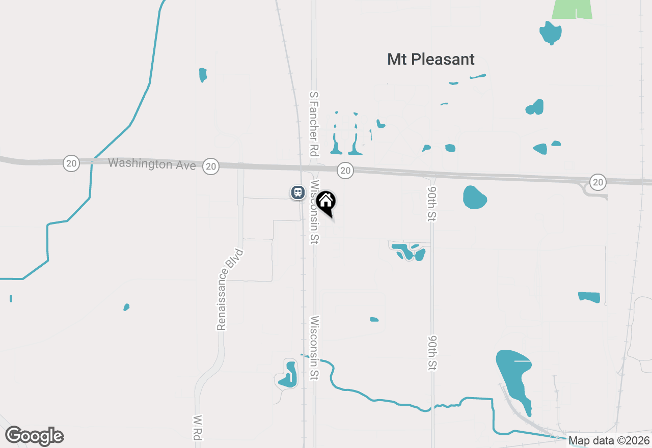 Map of 9700 Rayne Rd #6, Sturtevant, WI 53177