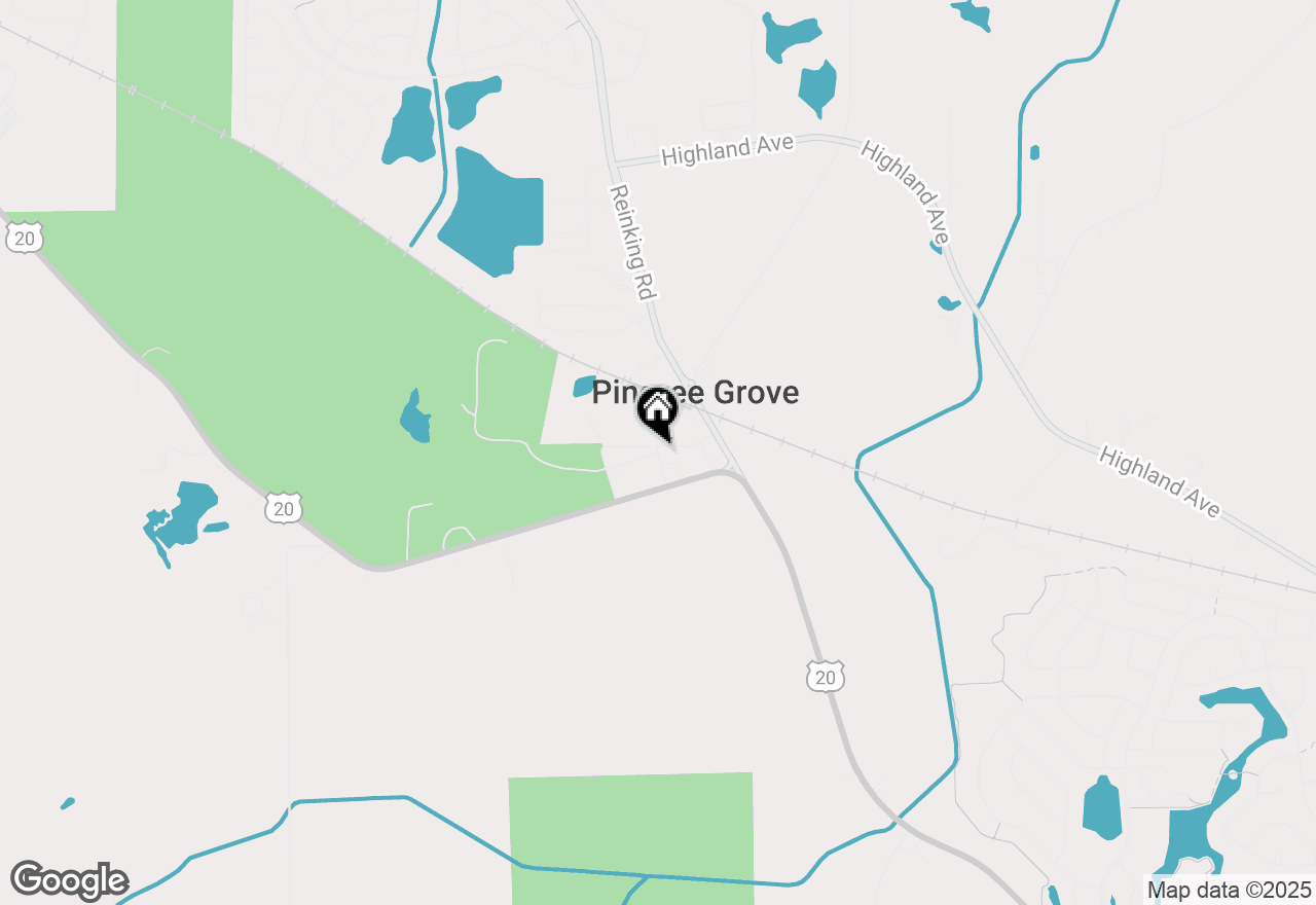 Map of 1363 Jackson Drive, Pingree Grove, IL 60140