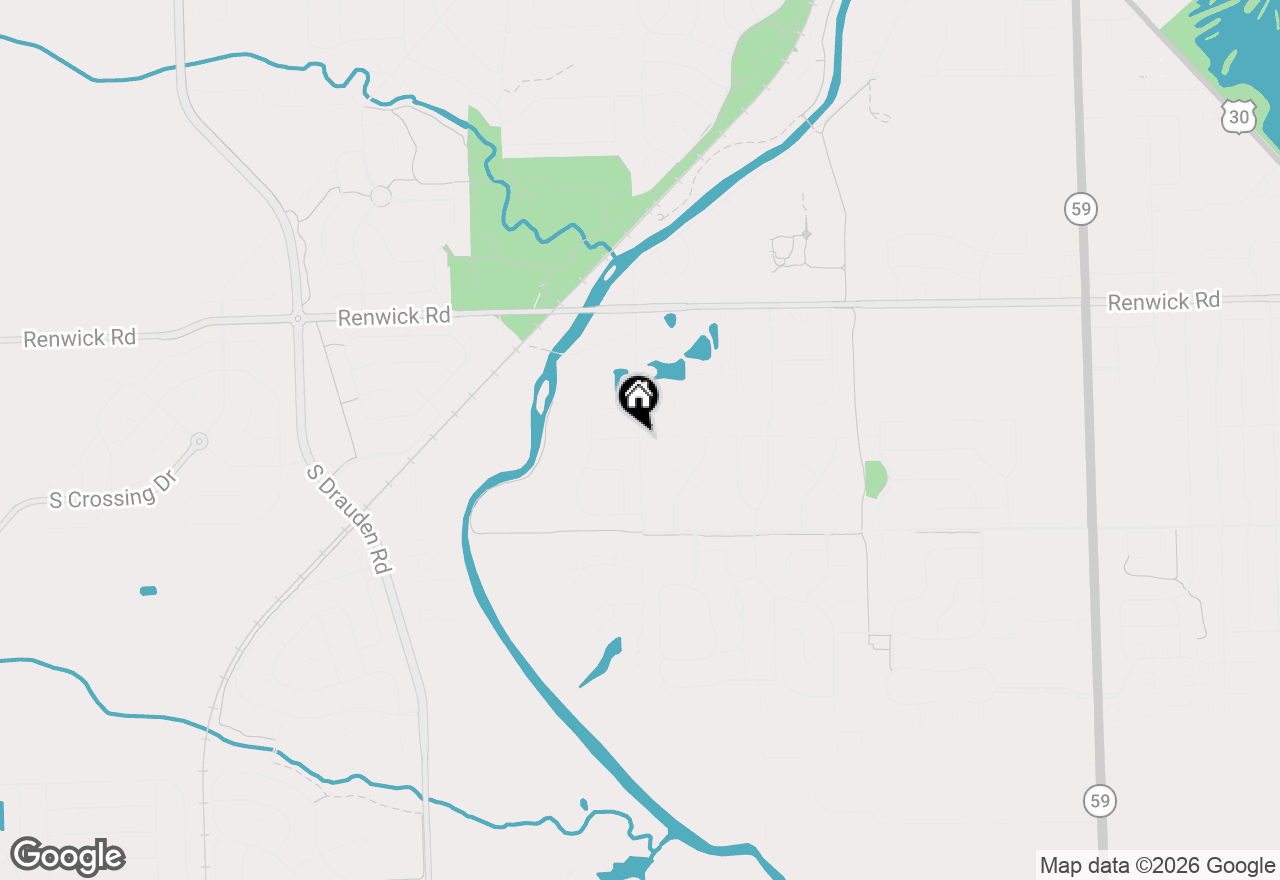 Map of 24809 W Easy Street, Plainfield, IL 60586