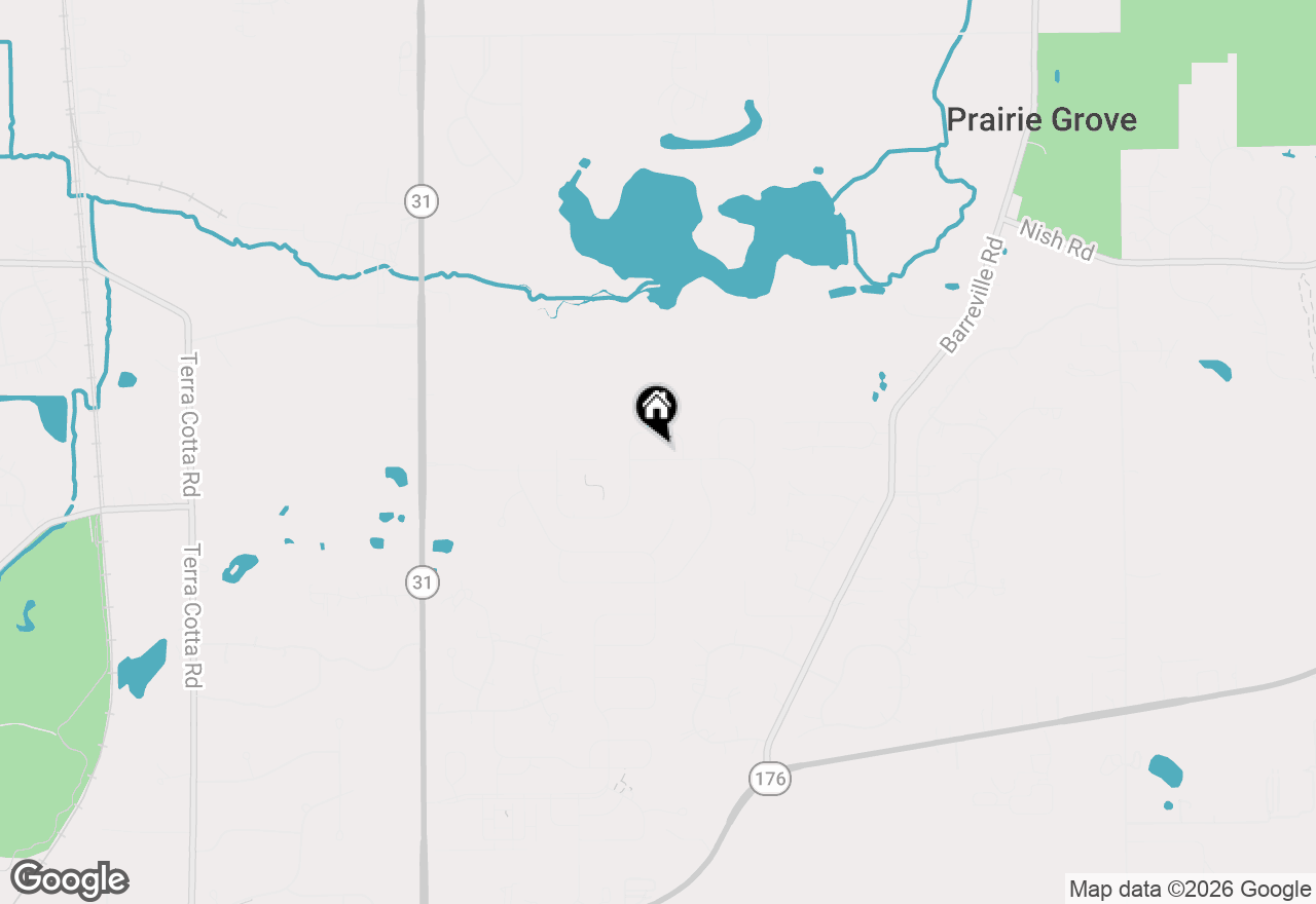 Map of 1174 Larswood Lane, Crystal Lake, IL 60012