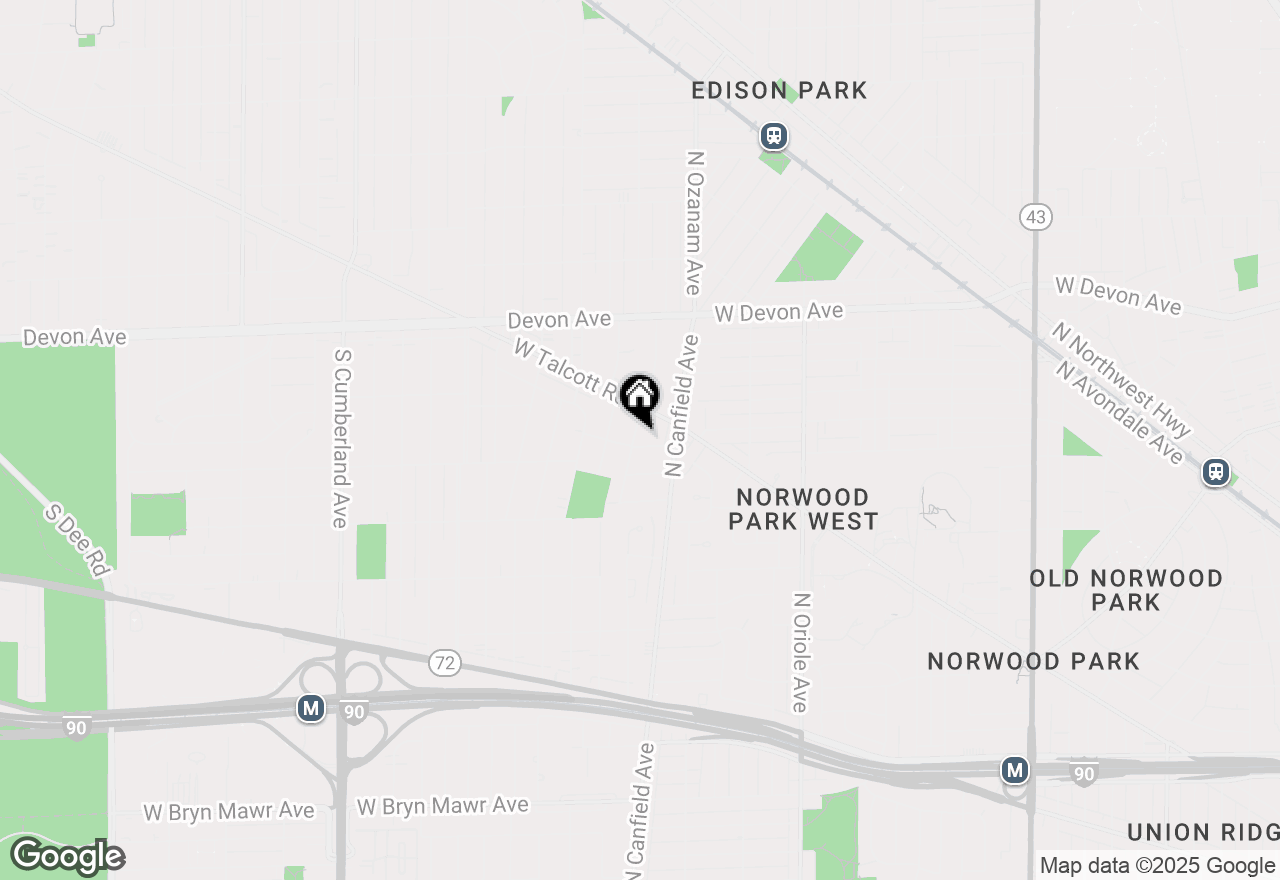 Map of 108 Yost Avenue, Park Ridge, IL 60068