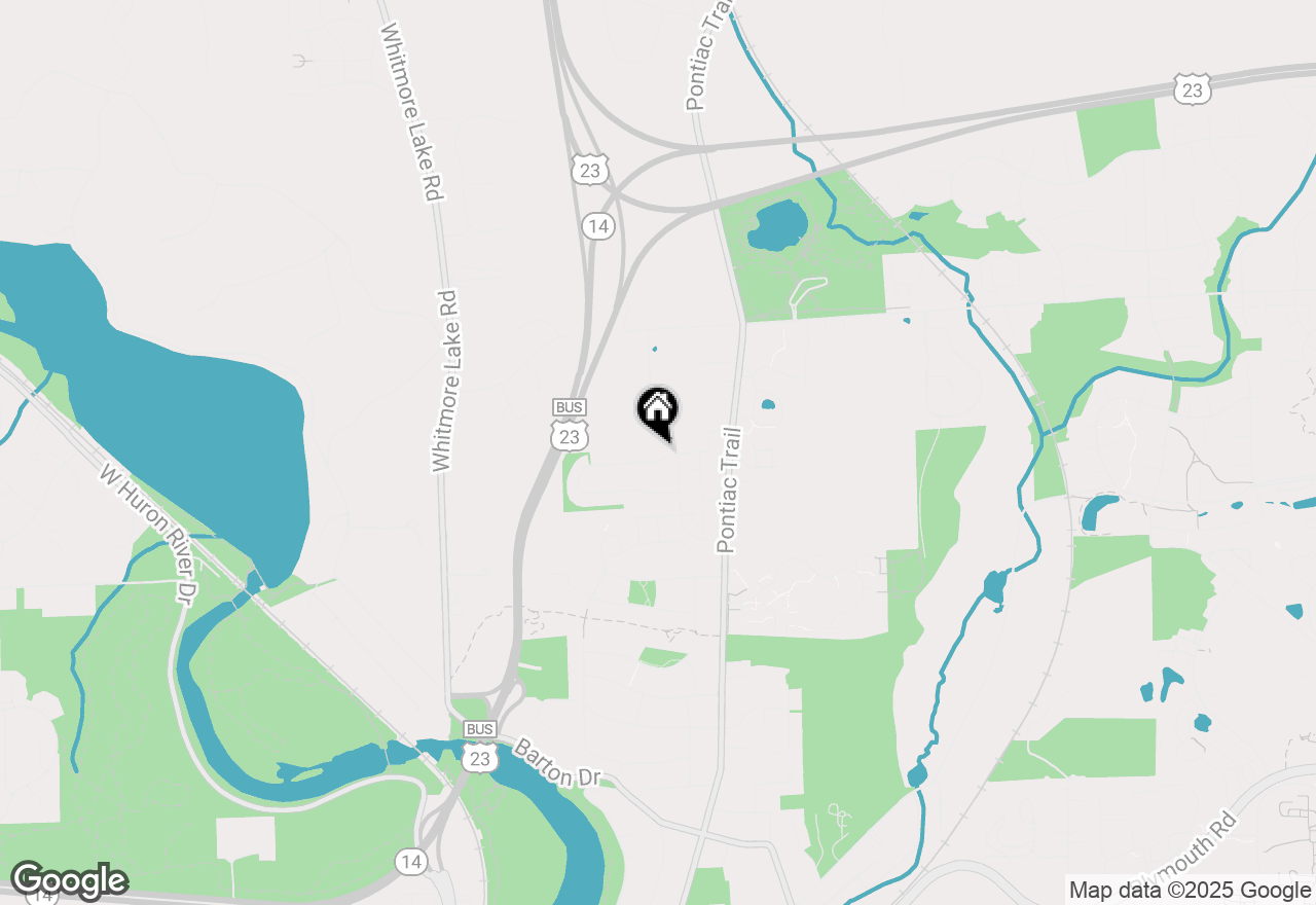 Map of 2901 Dillon Drive, Ann Arbor, MI 48105