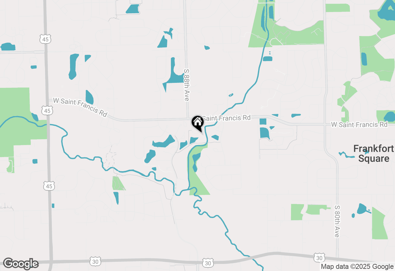 Map of 20408 Fallingwater Circle, Frankfort, IL 60423
