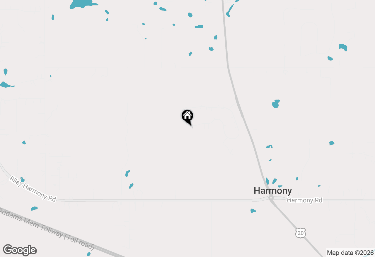 Map of 17423 Cobblestone Bend, Marengo, IL 60152