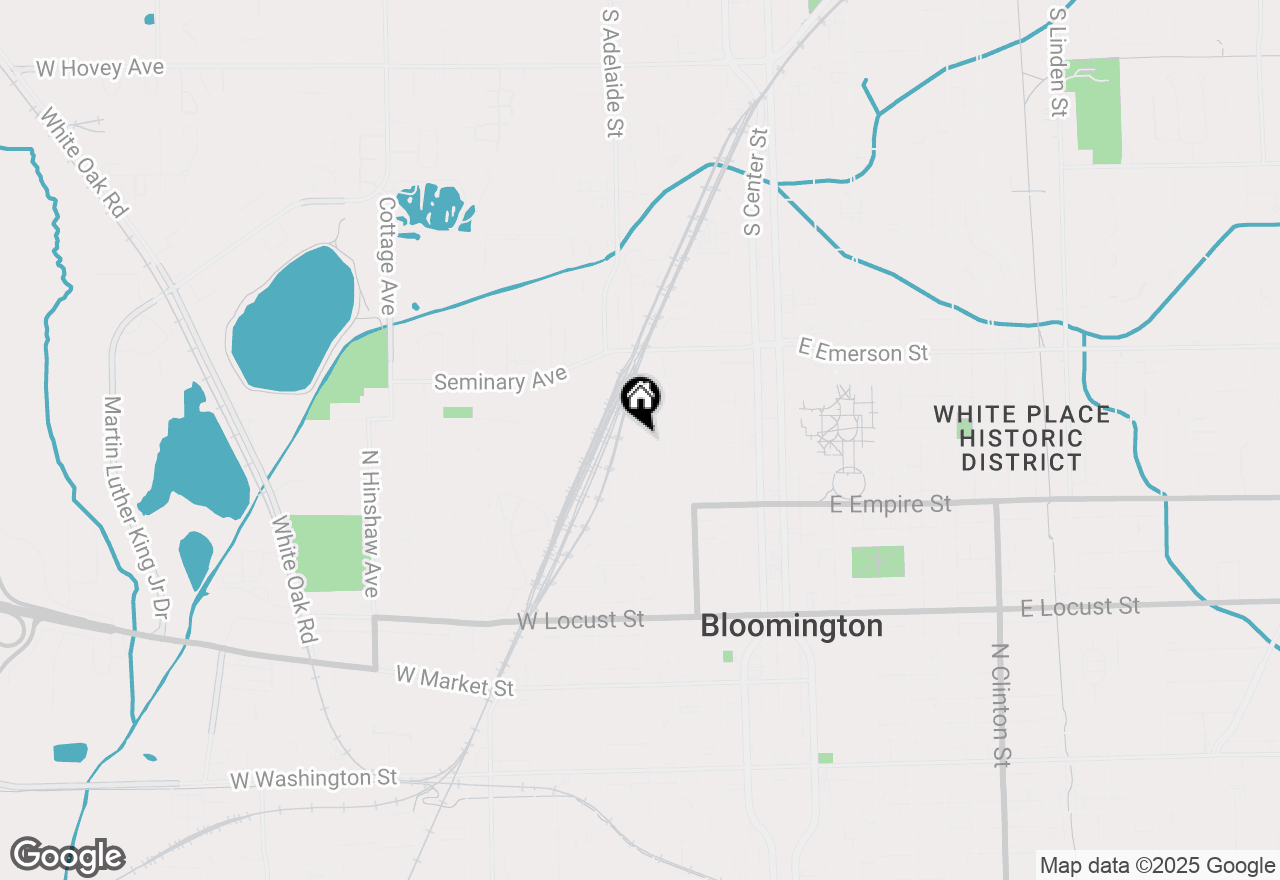 Map of 1211 N Mason, Bloomington, IL 61701