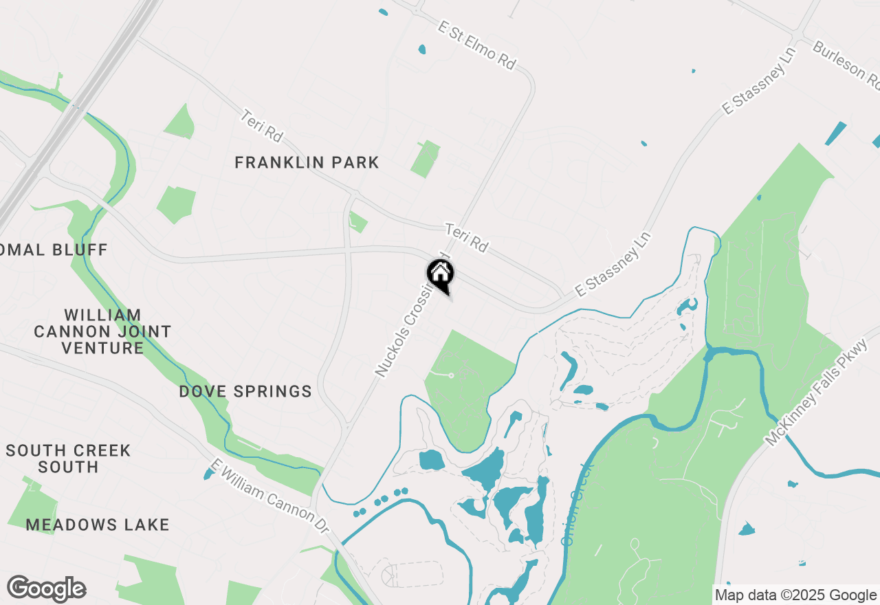 Map of 5417 Falling Leaf Ln, Austin, TX 78744