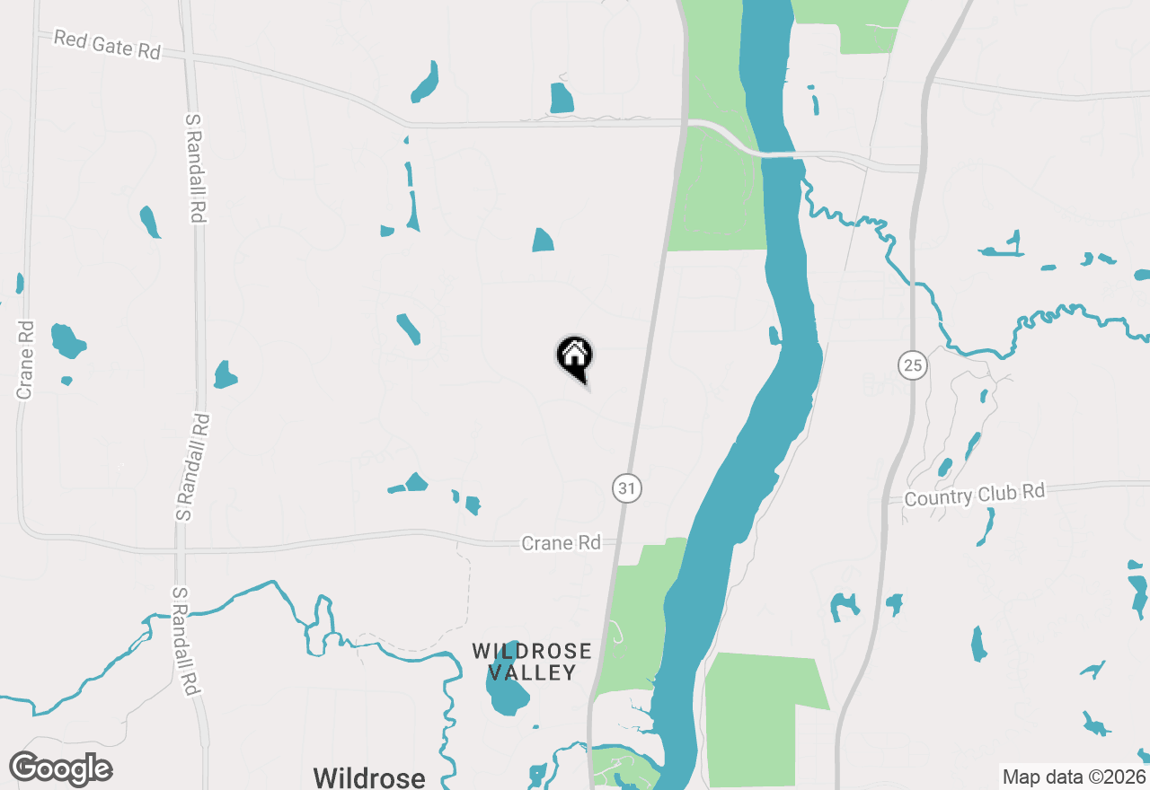 Map of 3002 Easton Place, St. Charles, IL 60175