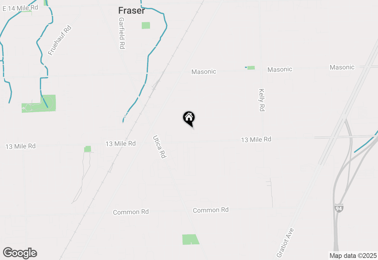 Map of 31123 S Wind Court, Roseville, MI 48026