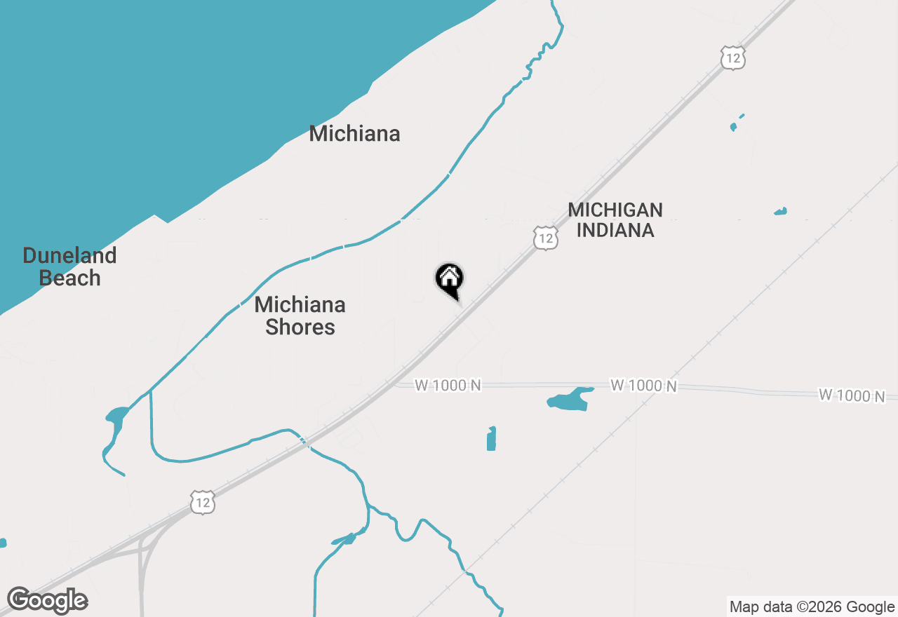 Map of 218 Chickadee Trail, Michigan City, IN 46360