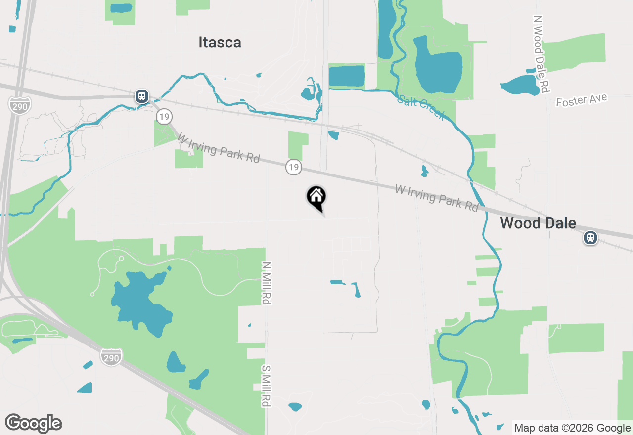 Map of 547 George Street, Wood Dale, IL 60191