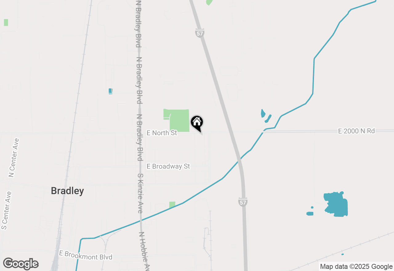 Map of 289 N Jackson Avenue, Bradley, IL 60915