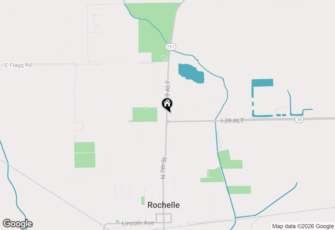 Map of 1133 N Seventh Street #506, Rochelle, IL 61068