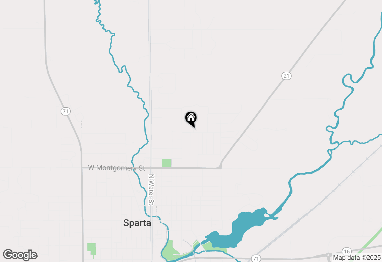 Map of 414 E Division St, Sparta, WI 54656