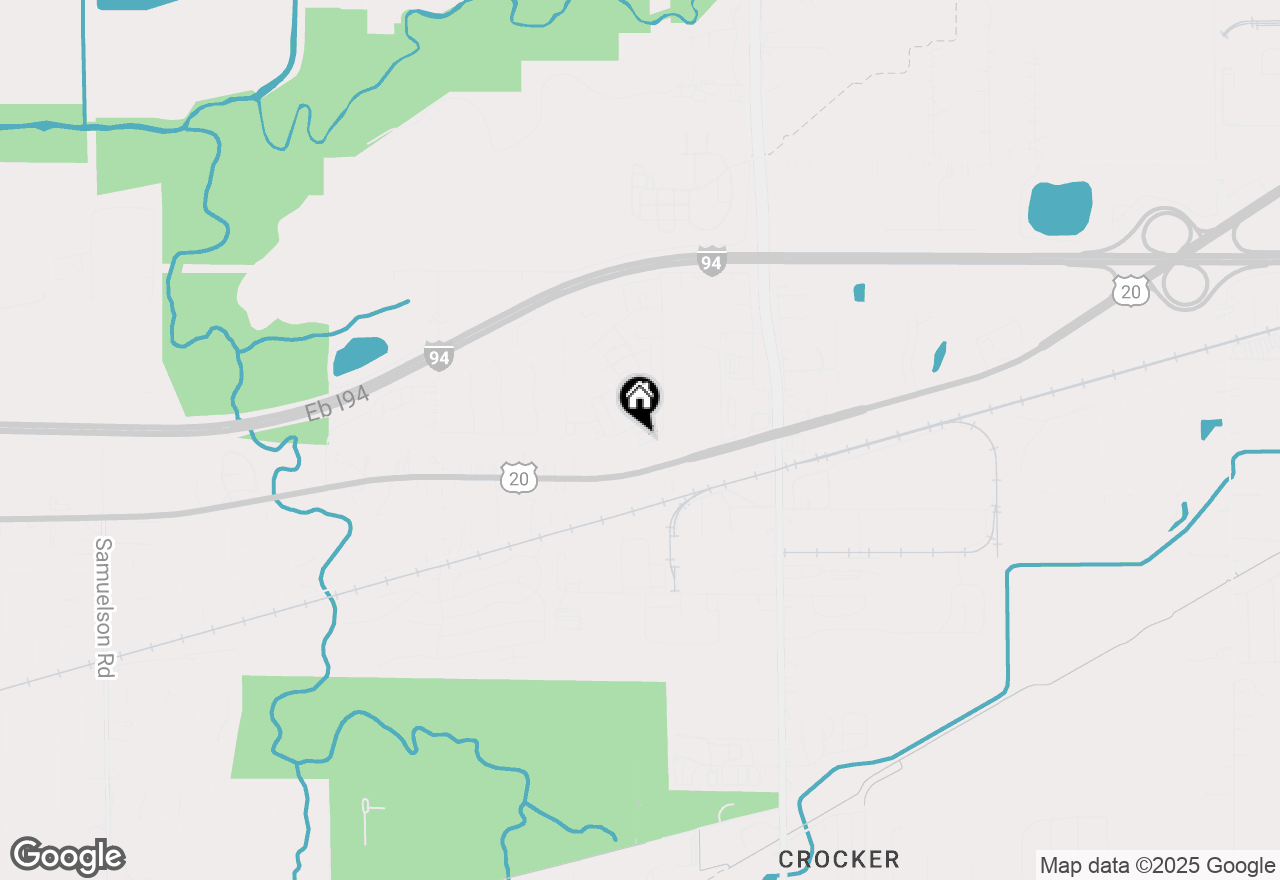 Map of 328 Village Square, Burns Harbor, IN 46304