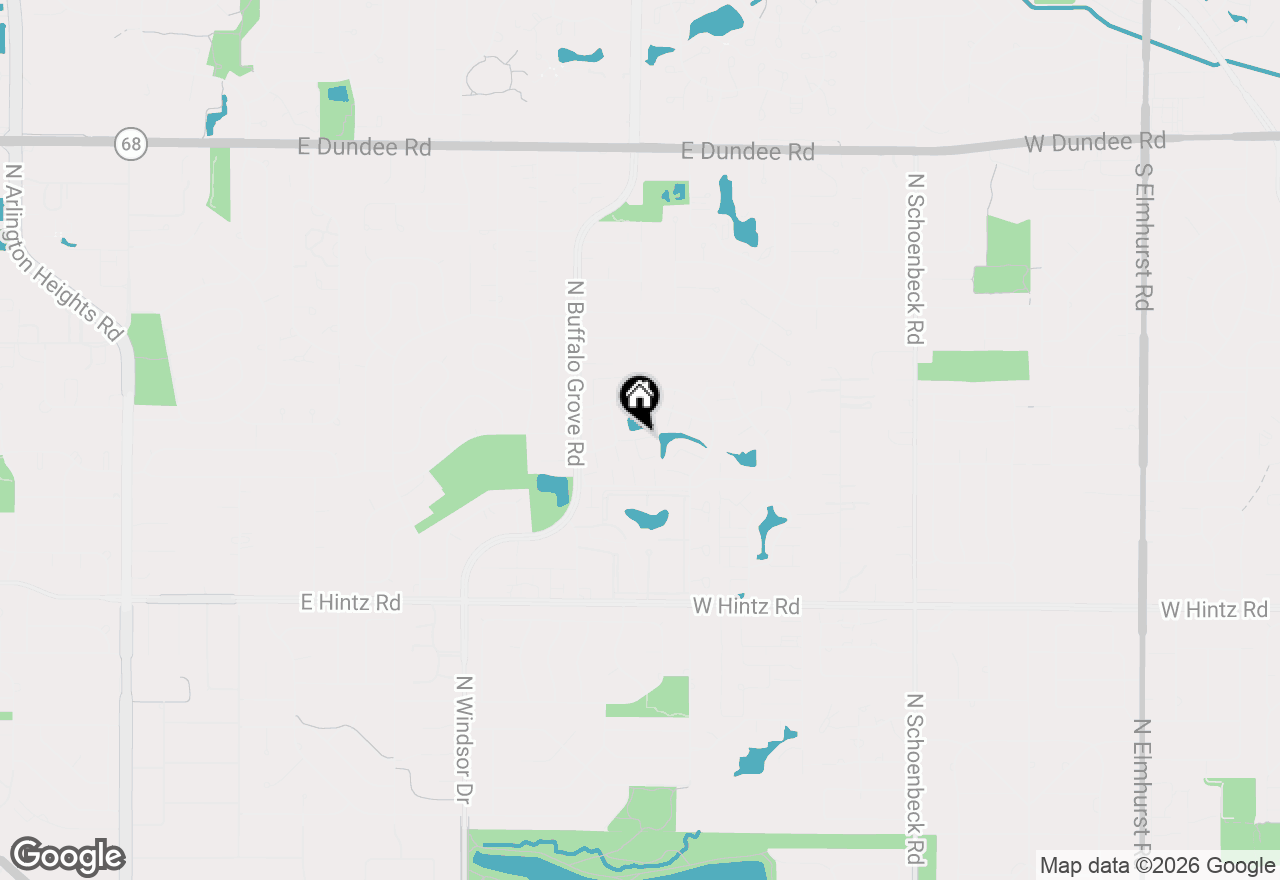 Map of 1675 Hopi Trail, Wheeling, IL 60090